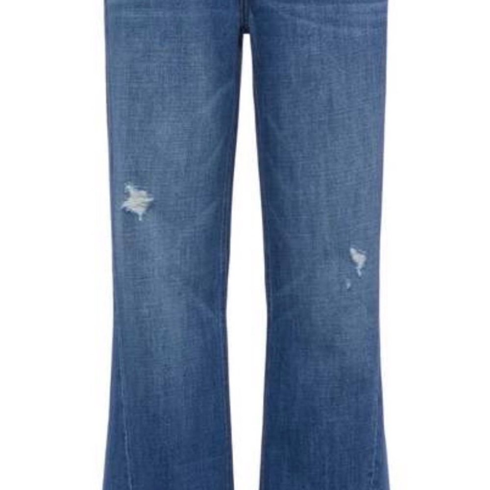 pistola Medium Blue Flare Jeans with Light Distressing